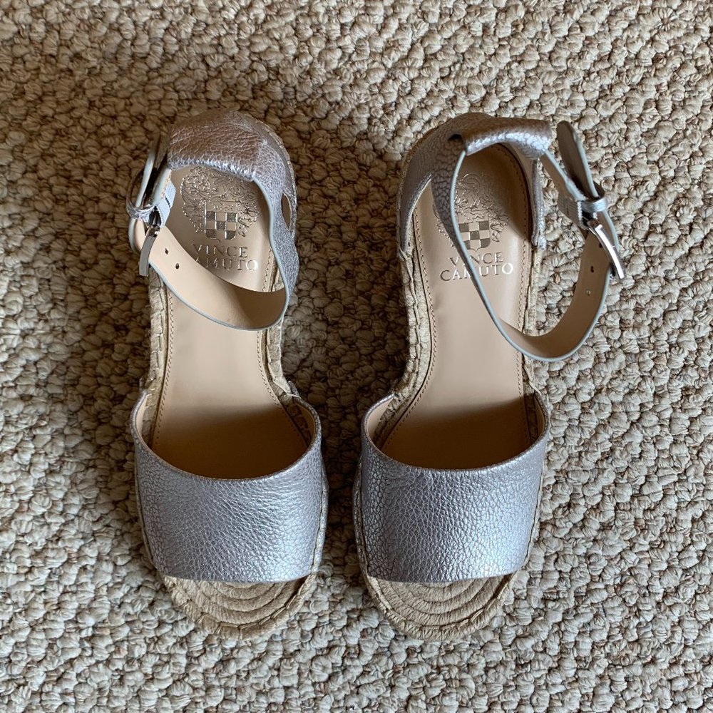 VINCE CAMUTO - Leera Espadrille Wedge Sandal - NEW, No Box - Picture 5 of 12